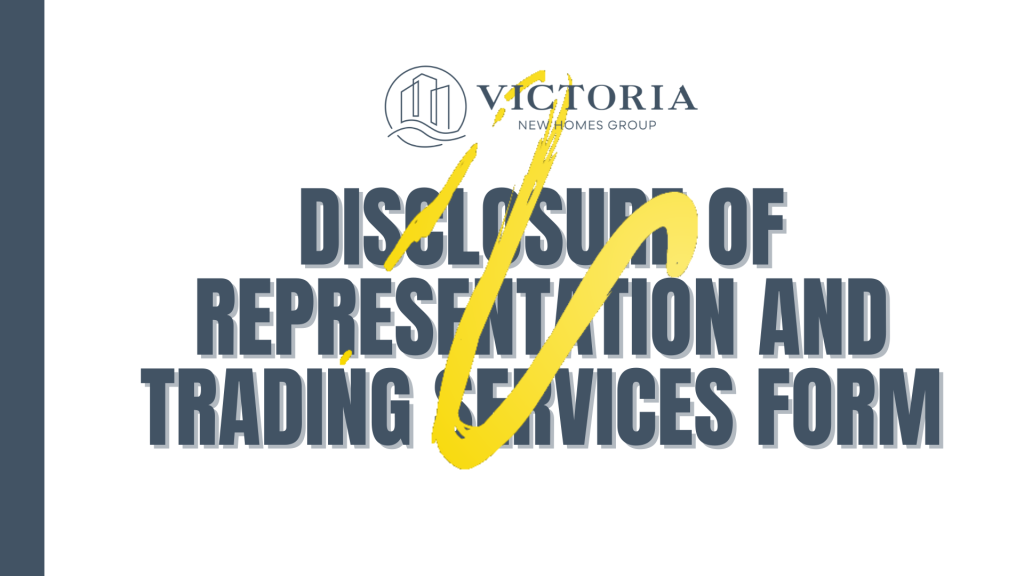 Click to to watch the complete guide to the Disclosure of Representation and Trading Services Form