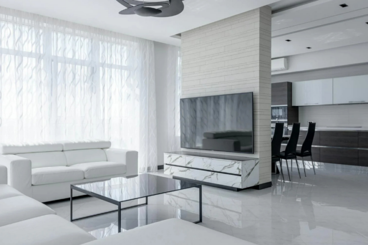 Presale condo development in Victoria BC with modern buildings and new construction homes