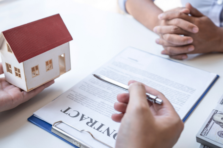 Luxury home buyer purchasing a modern property in Victoria BC